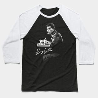 Ray Liotta / Retro 90s Fan Art Design Baseball T-Shirt